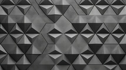 depth geometric grey background