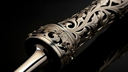 stage silver trumpet