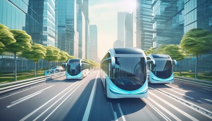 Navigating Tomorrow: How Autonomous Bus Networks are Transforming Urban Transit"
"Driving Change: The Rise of Autonomous Buses in Smart Cities