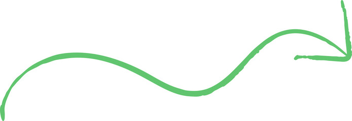 abstract green wave arrow