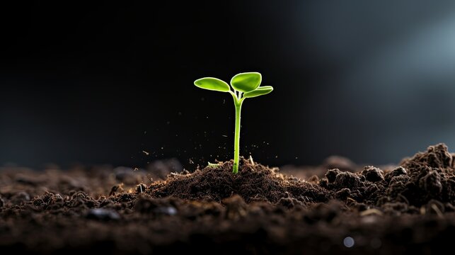 ling sprouting seed