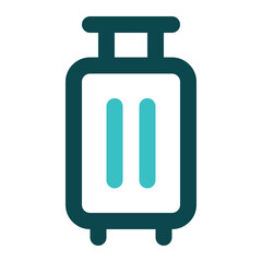 suitcase icon for illustration