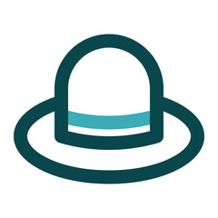 strawhat icon for illustration