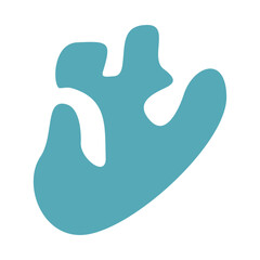 Organic Abstract Shape