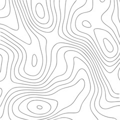 Fototapeta premium Topography Pattern Lines Simple