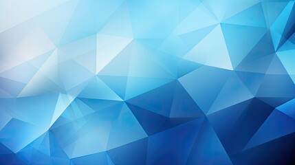 Fototapeta premium shades blue triangle abstract background