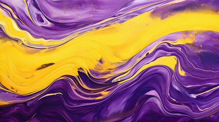 colors purple and yellow background