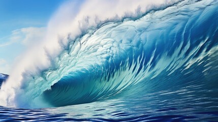 sea blue wave background