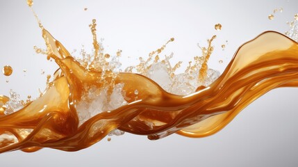 poured brown sugar background