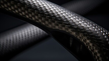 Naklejka premium frame carbon fiber print