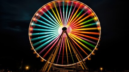 sky circle of lights