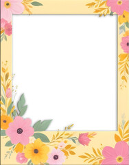 Photocall colorful frame photo