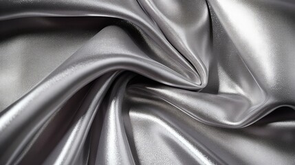 Fototapeta premium handbag metallic silver fabric