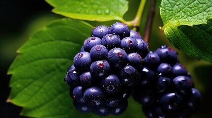 up purple berries