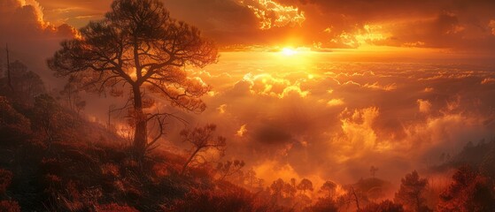 Fototapeta premium Nature’s Grandeur Unveiled