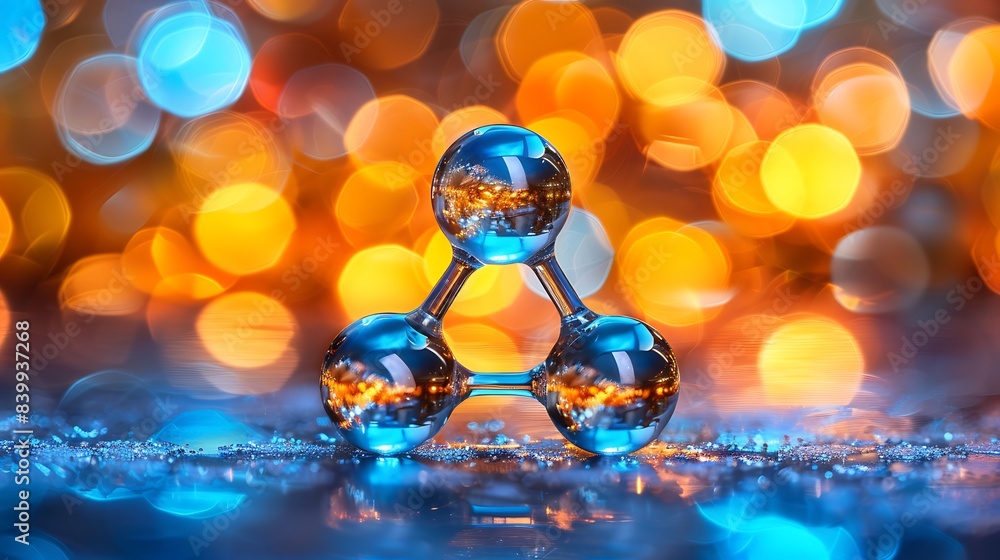 Aufkleber nanoscale biomedical devices displayed in lab.