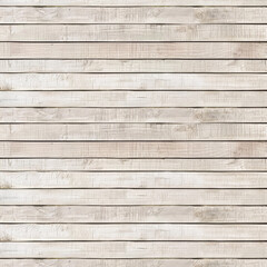 Obraz premium Light wooden wall background, white, horizontal wood planks, seamless pattern