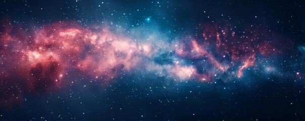 Fototapeta premium A beautiful space nebula.