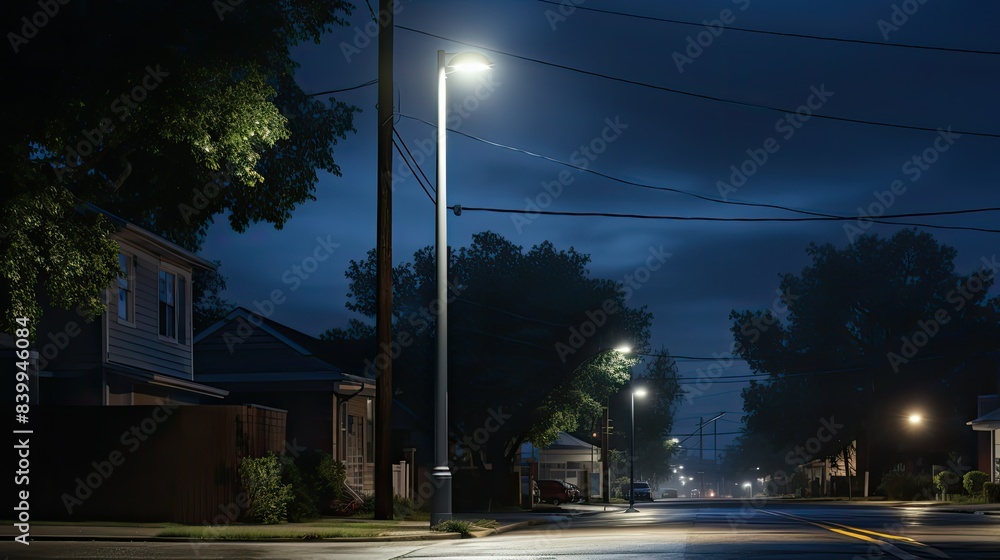 Canvas Prints ing led street light