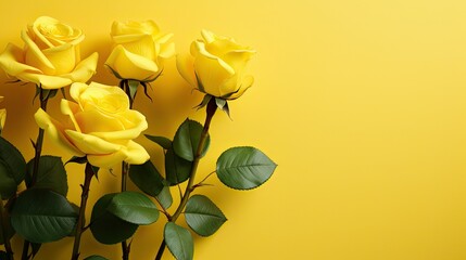 vibrant yellow background flowers