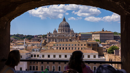 The landscape of Vatican city