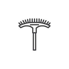 Pool Brush line icon