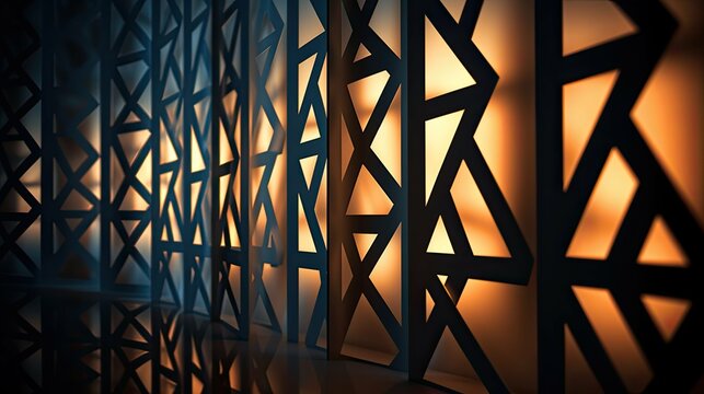 shapes abstract lighting