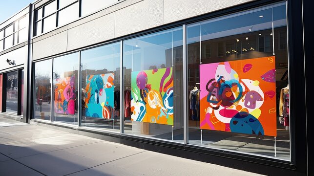 window acrylic signs