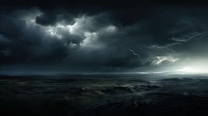 contrast dark sky hdri