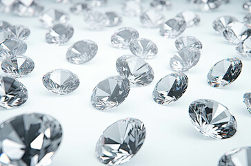 Beautiful diamond stone jewelry