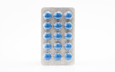 Blaue Pillen
