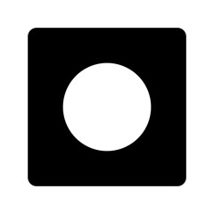 camera vignette solid ui icon