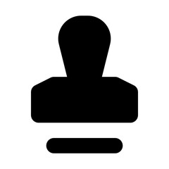 stamp solid ui icon