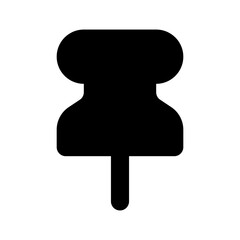 pin push solid ui icon