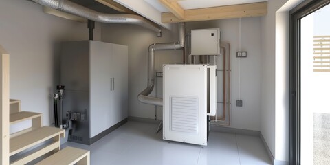Modern gas condensing boilers