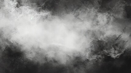 Fototapeta premium Black white grainy background noise texture grunge gradient banner header, abstract poster cover