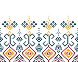 embroidery abstract Traditional geometric ethnic fabric pattern ornate elements with ethnic patterns design for textiles, rugs, clothing, sarong, scarf, batik, wrap, embroidery, print, curtain, carpet