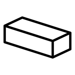 Buttermilk outline icon design