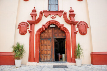 Parroquia de Santiago Apóstol, pueblo magico, santiago, monterrey nuevo leon 