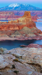 Alstrom Point is the beautiful place at the Lake Powell, Arizona