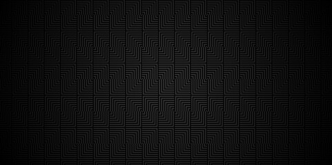 black and white pattern overlapping square triangle backdrop texture background.