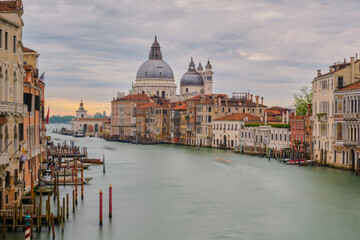 Venice, Grand canal and Santa Maria della Salute