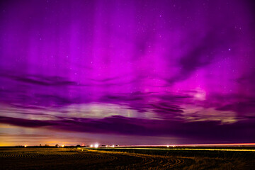 Aurora in the prairies