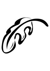 Naklejka premium Palmen Blatt