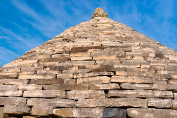 Fototapeta premium A kazun, a traditional stone building from Istra, Croatia
