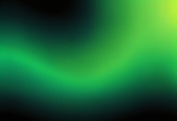 Obraz premium Green and black gradient background