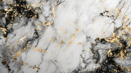 Stylish marble background with gold trimmings, leaving room for inserting text or graphics. Ideal for creating sophisticated presentations.