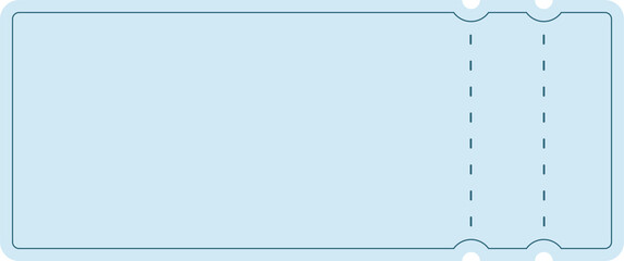 Ticket design template illustration Retro style Copy space  Text space