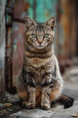 Fototapeta premium portrait of a cat