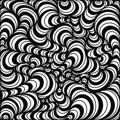 Abstract doodle lines, Abstract, Doodle, Doodle with black lines. Assemble as a picture Lines form a figure that has no definite shape. Black lines, White background.